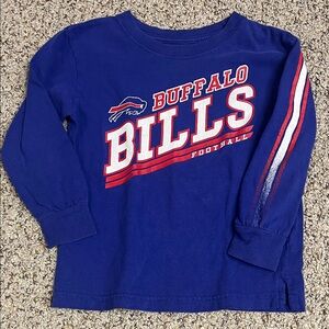 🍀5/$20 NFL Kids Blue Buffalo Bills Long Sleeve Shirt